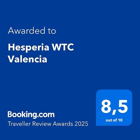 Отель Hesperia Wtc Валенсия Экстерьер фото